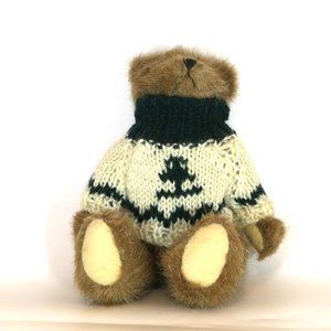 Boyds Collection Wilson Brown Stuffed Plush 8" Animal Anchor Sailor Sweater